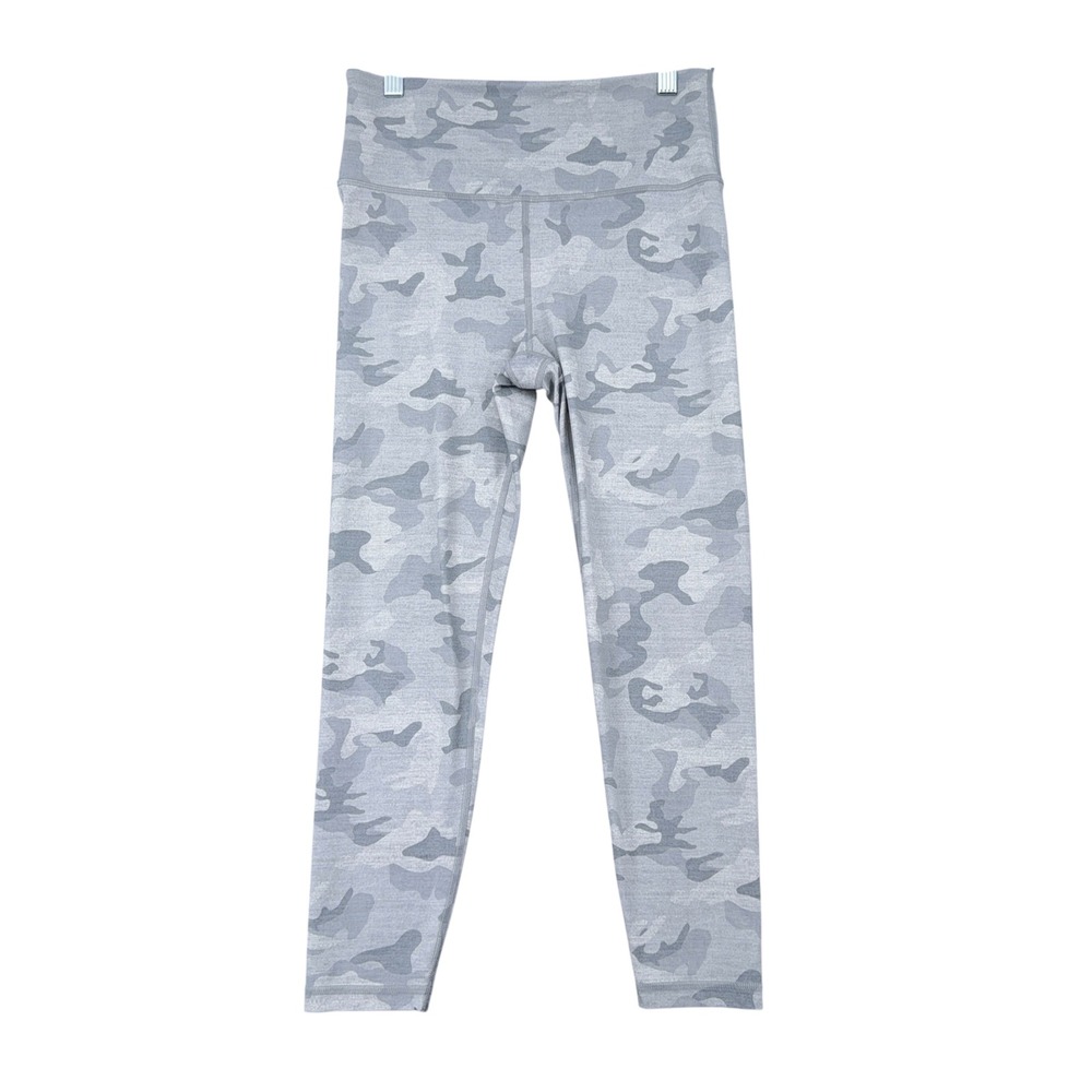 GapFit Eclipse High Rise Camo Leggings Gray White Small Active‎ Tights